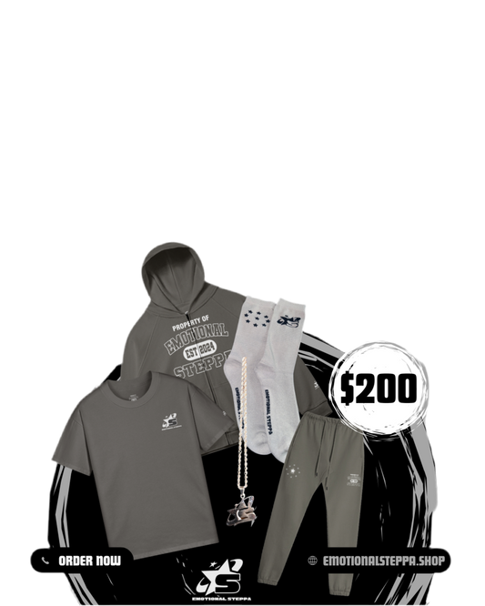 Gray Star Sweatsuit Bundle