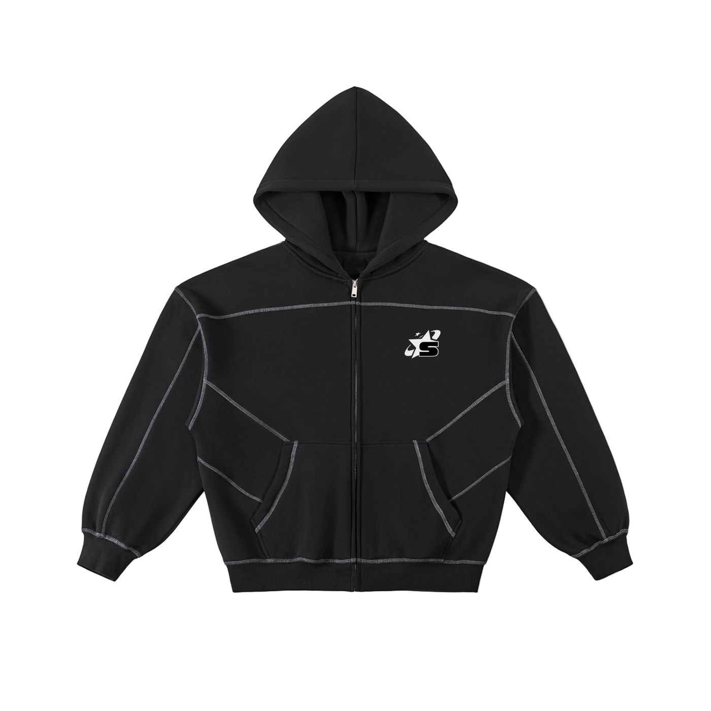 Emotional Steppa “Motion Lines” Zip Hoodie