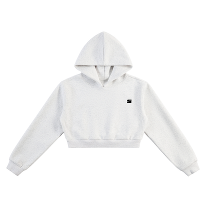 Emotional Steppa “S Minimal” Crop Hoodie