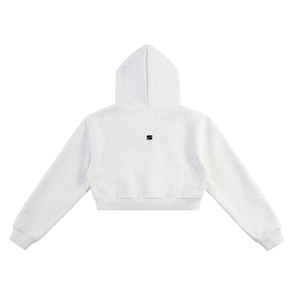 Emotional Steppa “S Minimal” Crop Hoodie