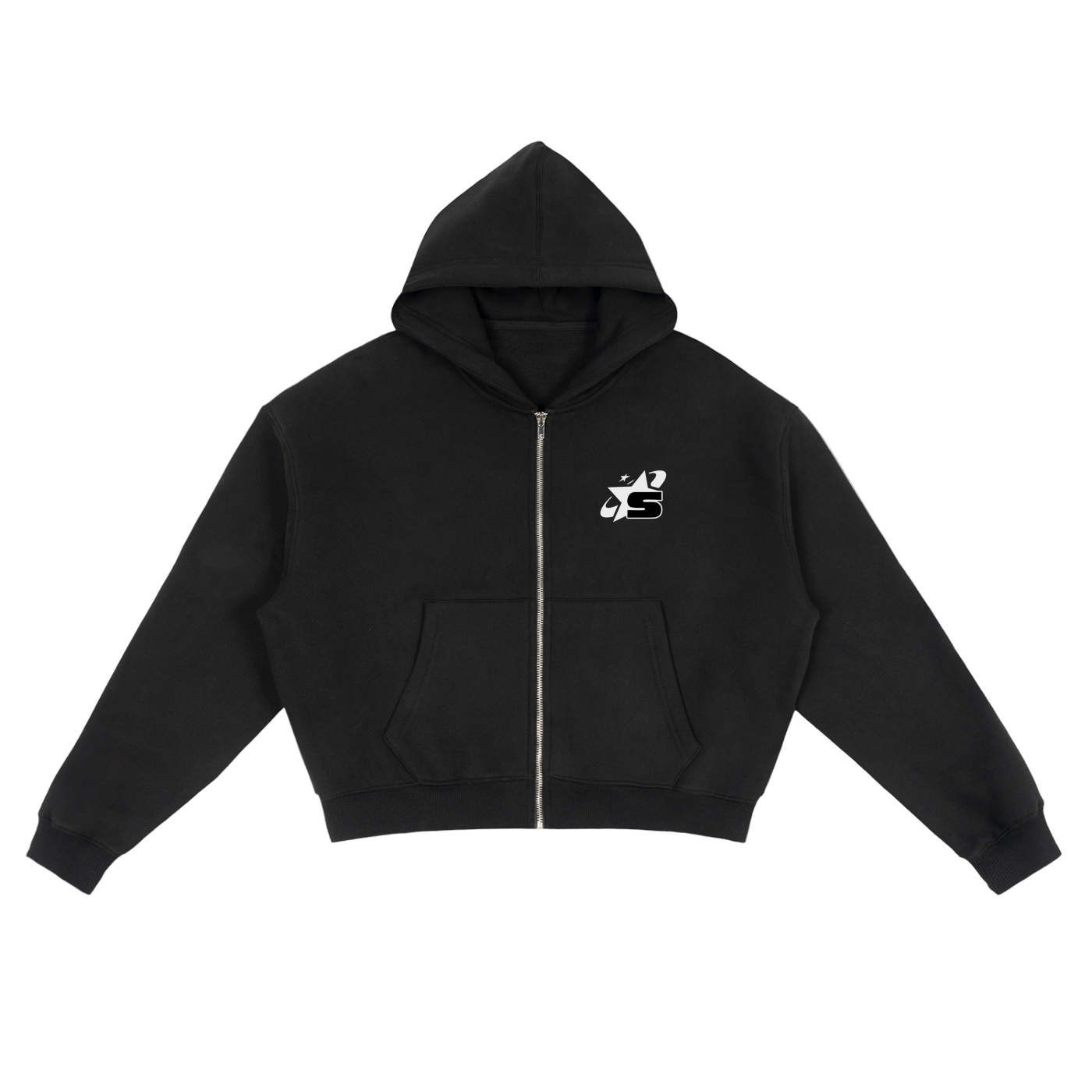 Emotional Steppa “Comfort in Motion” Boxy Zip Hoodie