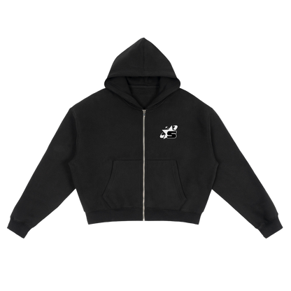 Emotional Steppa “Comfort in Motion” Boxy Zip Hoodie