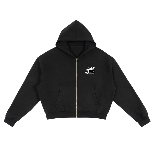 Emotional Steppa “Comfort in Motion” Boxy Zip Hoodie