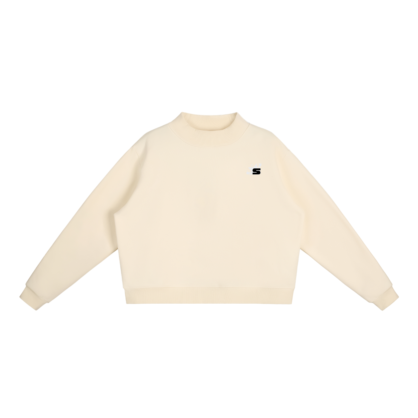 Emotional Steppa “S” Minimalist Fleece Crewneck