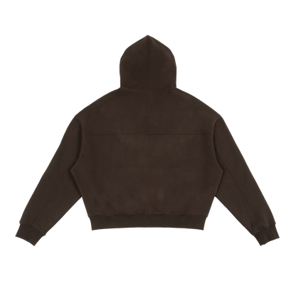 Emotional Steppa “Comfort in Motion” Boxy Zip Hoodie