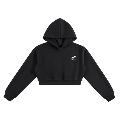 Emotional Steppa “S Minimal” Crop Hoodie