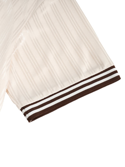 Steppa Stripes Polo Collar T-Shirt